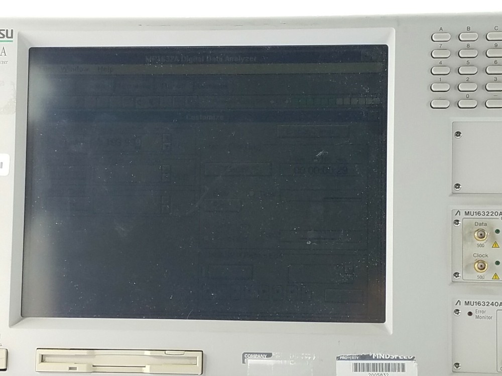 Anritsu MP1632A Digital Data Analyzer, 3.2 GHz
