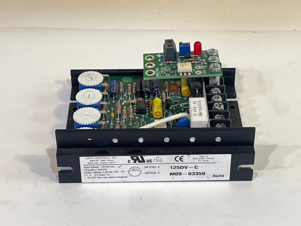 Dart Controls, Inc. Model 125DV-C Speed Control