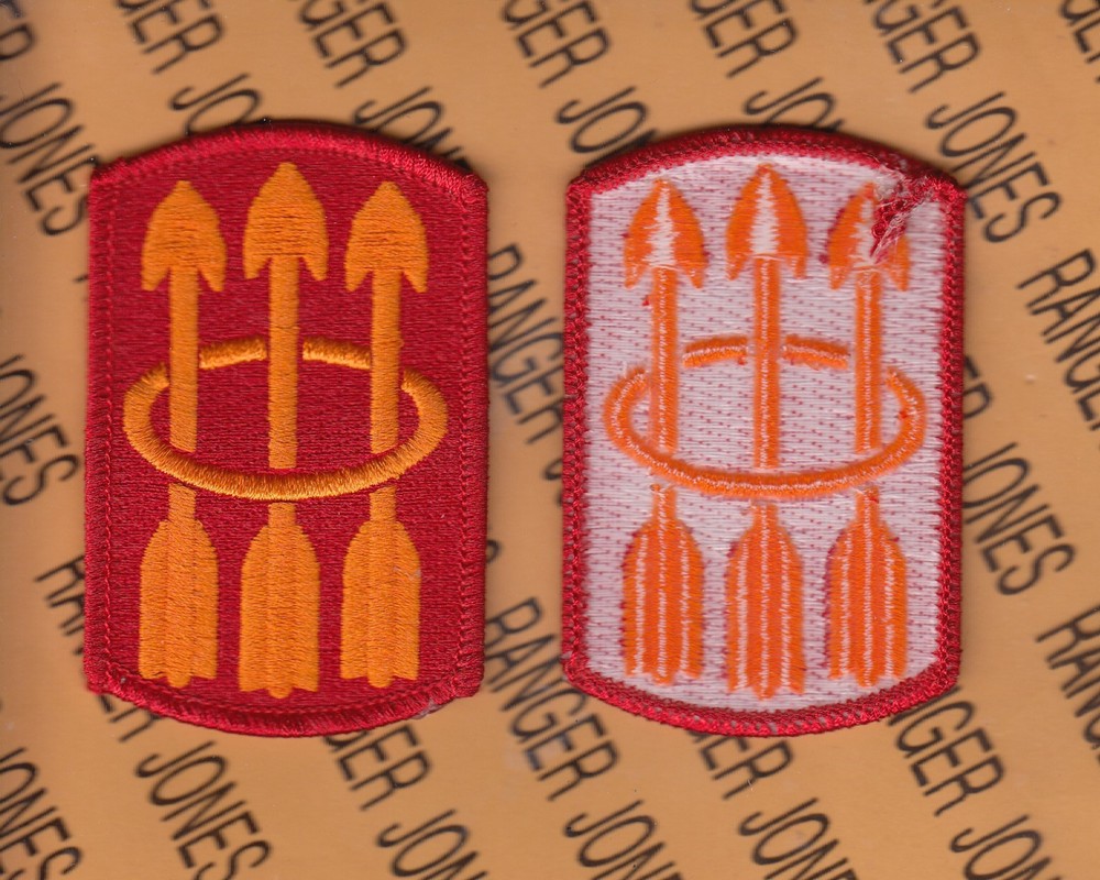 30th Field Artillery Brigade FA dress uniform 3" patch m/e