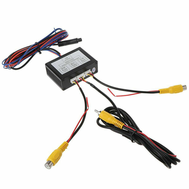 1PC Universal Car Front Rear Parking View Camera Switch 2 Channel Control Box EP