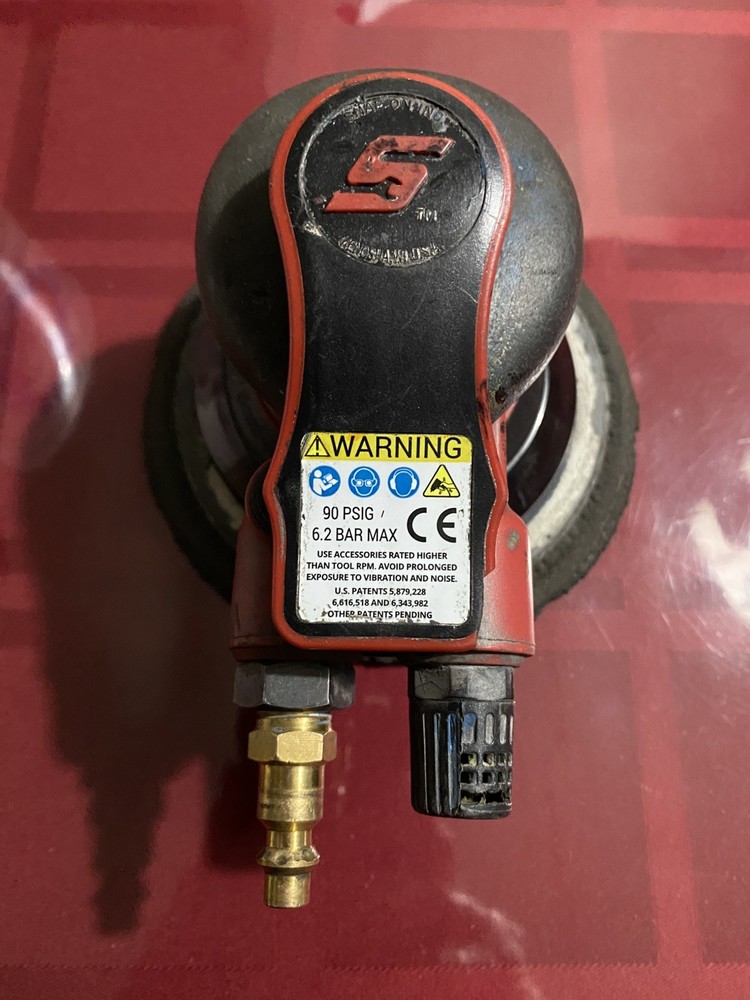 SNAP-ON 6" Orbital Sander, 3/16" Pattern Model: PSO4612
