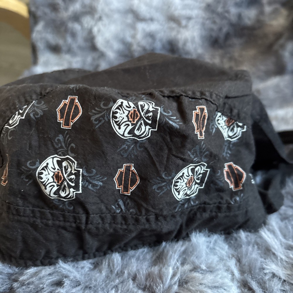 Harley Davidson Skull Cap (B309)