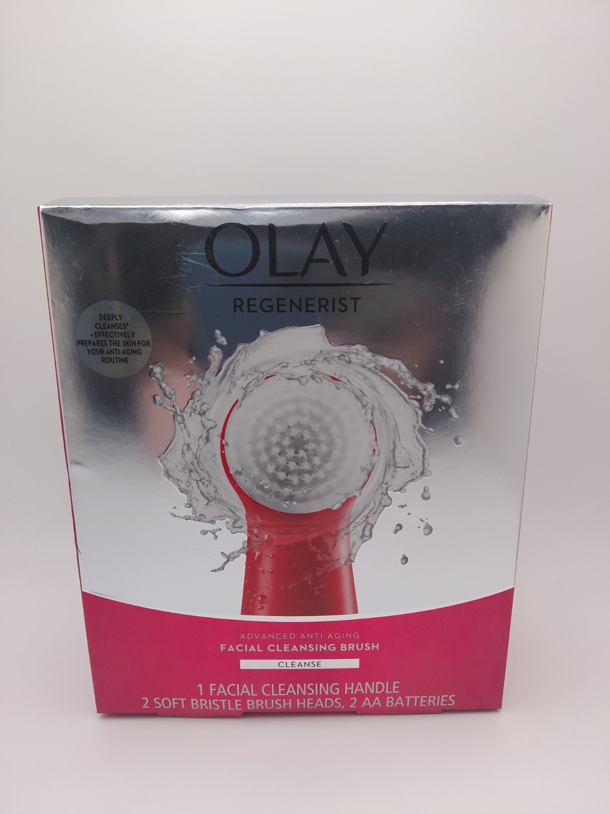 Olay Regenerist Advanced Anti-Aging Face Cleansing Device - Red