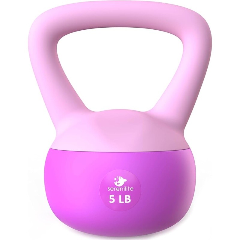 Sand-Filled Kettlebell Set Ergonomic Comfortable Grip Durable Exercise Equipment