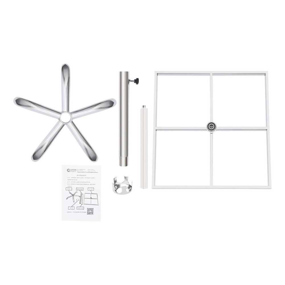 Rotating Work Stand Stainless Steel Table Paint Spraying Platform Working Bench
