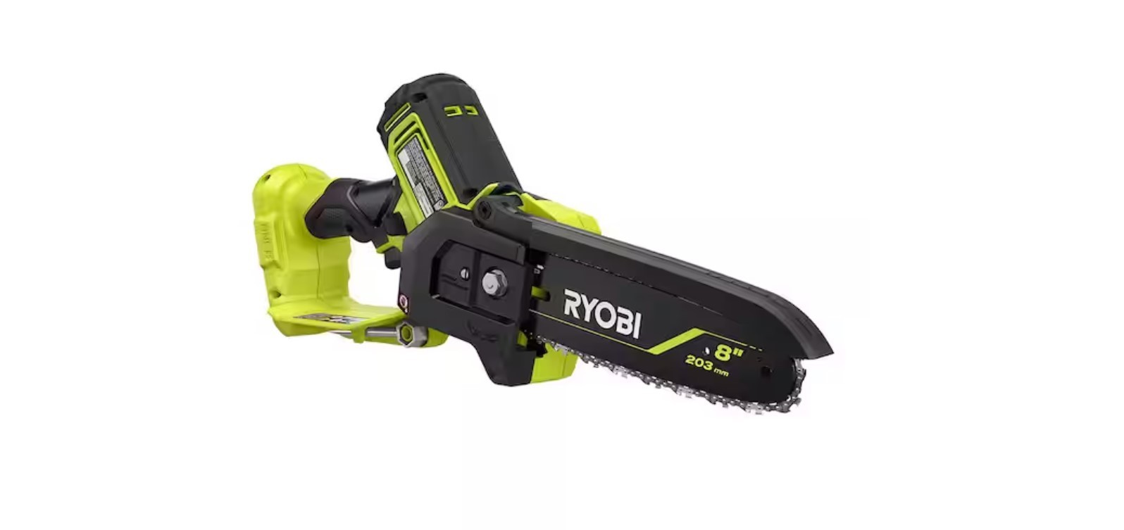 New Ryobi PSBCW01B ONE+ HP 18V Brushless 8" Compact Pruning Mini Chainsaw