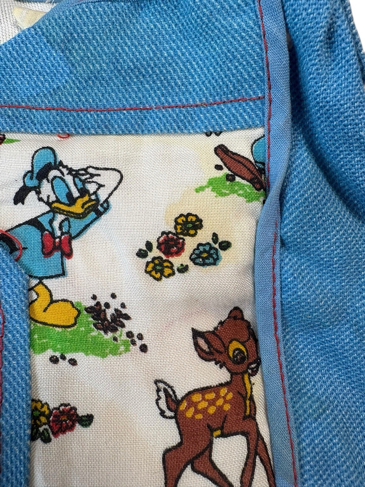 Vintage Mickey Mouse Club Disney Crossbody Purse Blue