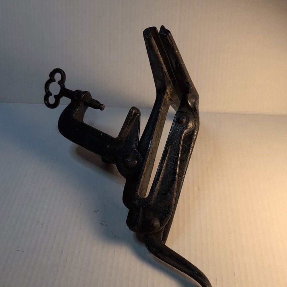 Antique Hand Saw Sharpening Vise 3 Bench Clamp