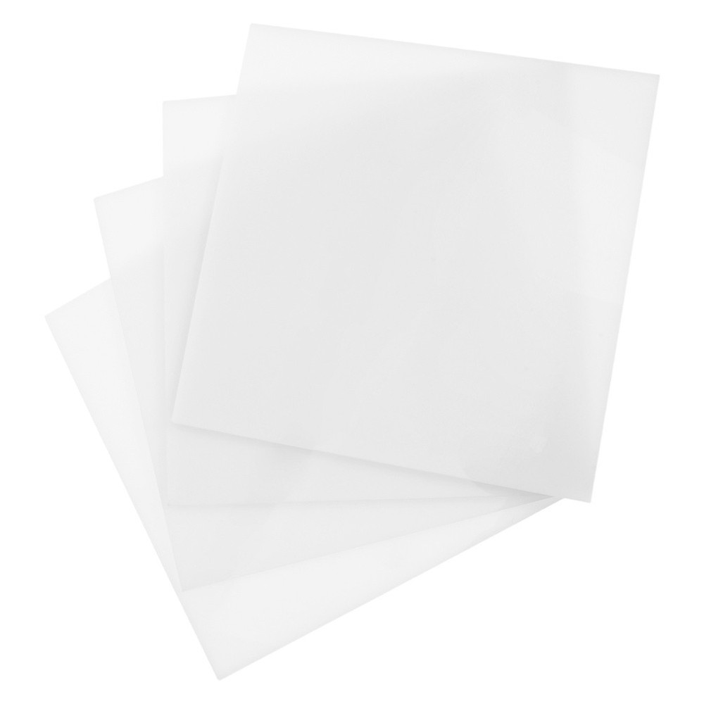 4 Pcs Light Diffusion Panel Led Covers for Ceiling Lights Acrylic Diffuser