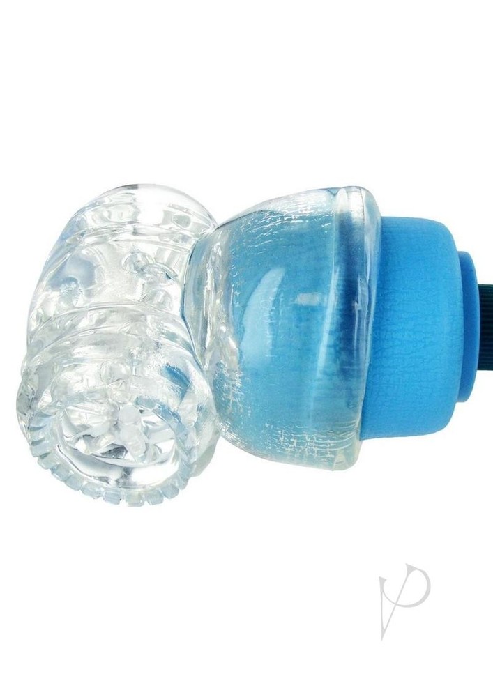 Wand Essentials Vibra Cup U-Tip Stimulator Attachment - Clear