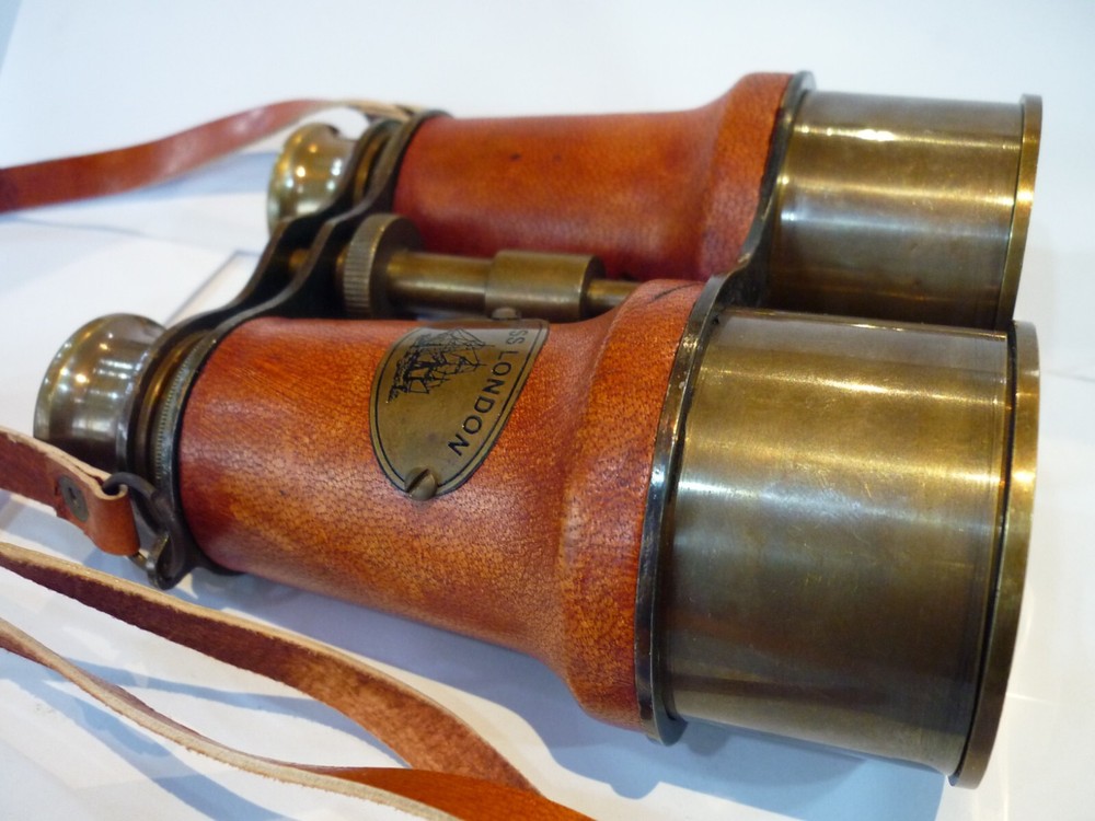 NAUTICAL BRASS BINOCULARS COLLECTIBLE HANDMADE INSTRUMENTS