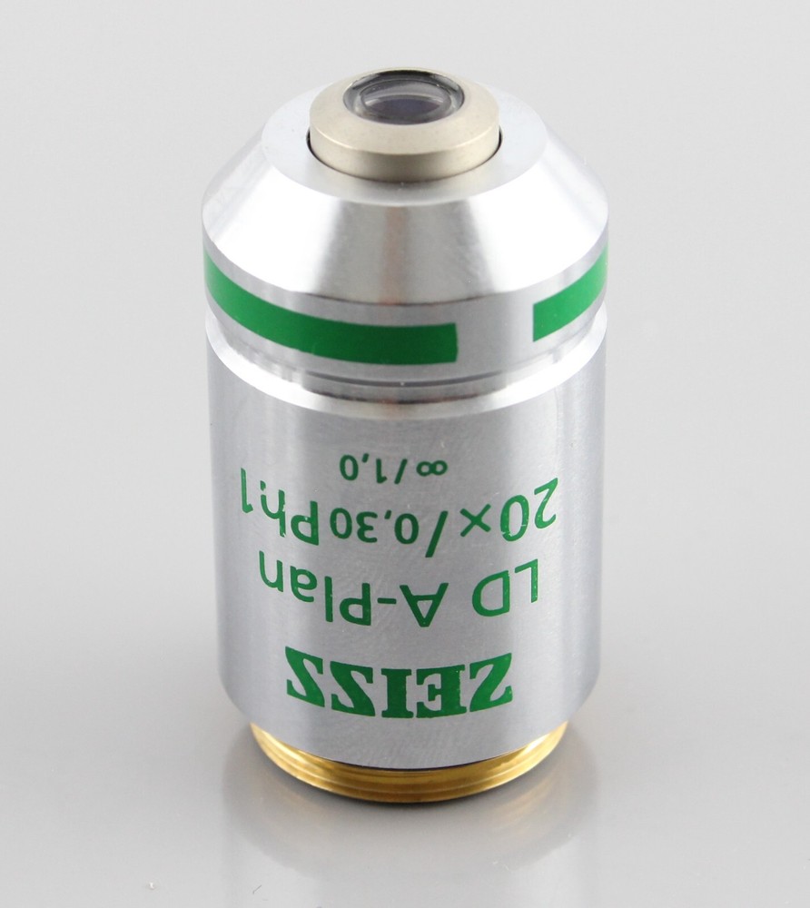 Zeiss LD A-Plan 20x 0.30 Ph1 Phase Contrast 1006-591 Microscope Objective