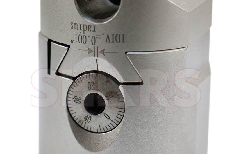 Shars Precision 2" Boring Head 0.001 Radius 1-1/2"-18 Thread New P]