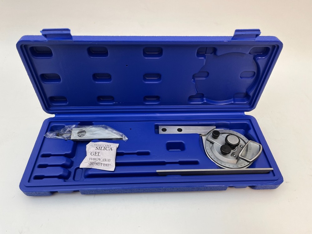 Universal bevel protractor with Magnifier