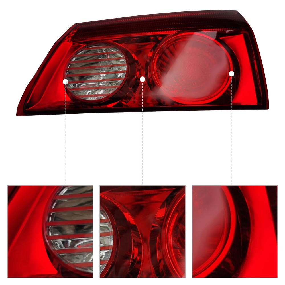 Halogen Inner Tail Lights For 2006-2010 Sienna Left Driver Side TO2802103