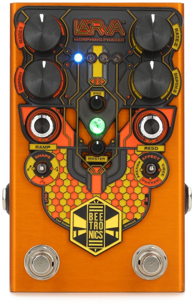Beetronics FX Larva Morphing Phaser Pedal