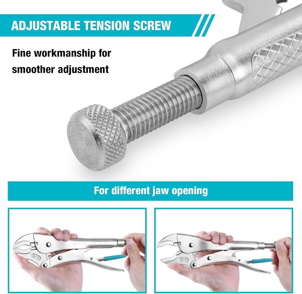 LP10WC Locking Pliers With Wire Cutter 10