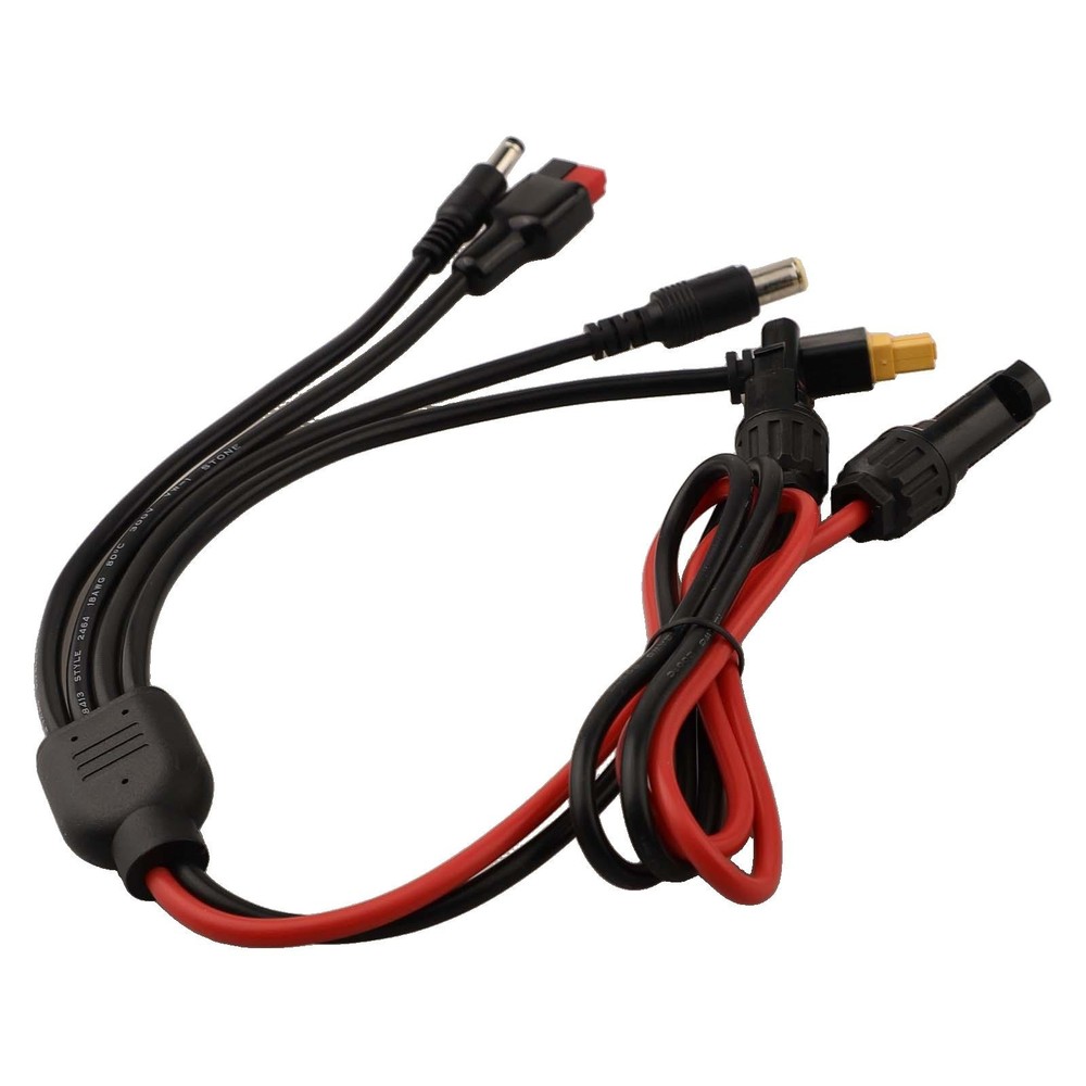 Solar Adapter Kit For Power Stations Excellent Electrical Conductivity