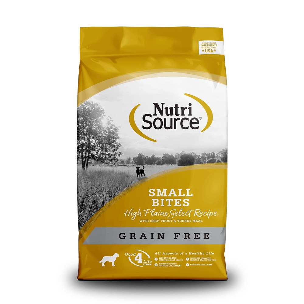 Nutrisource Grain Free High Plains Select Small Bites 5Lb