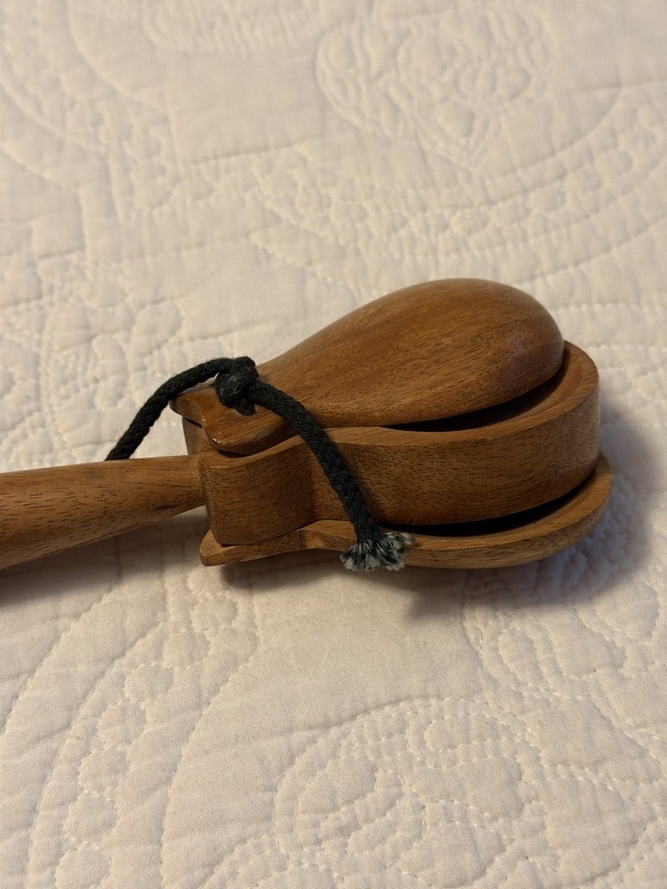 Castanets Double Ended Wood