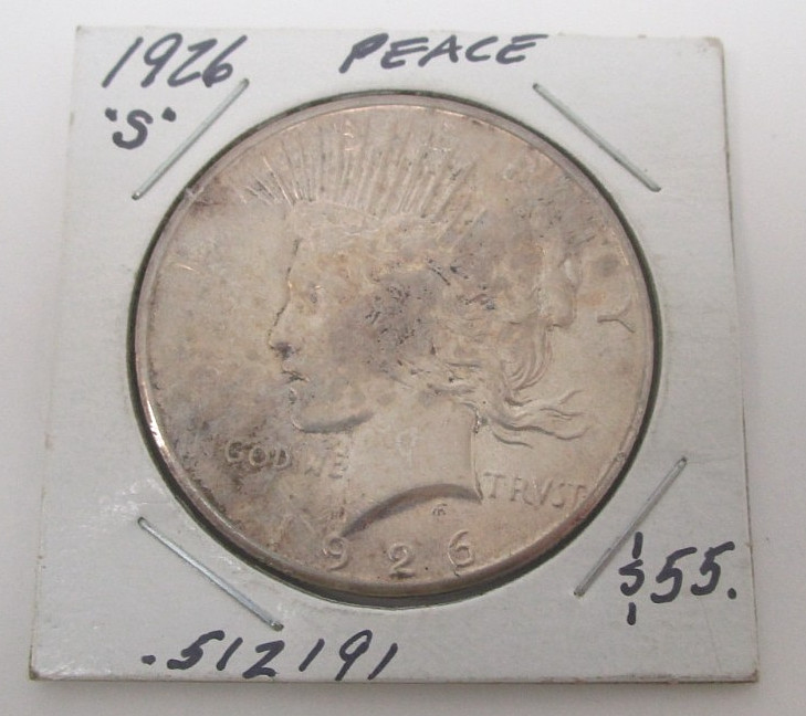 1926 S Peace Dollar Great Condition