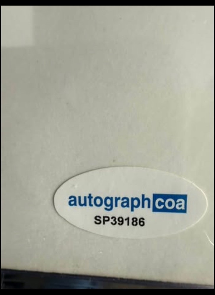 KISS-Ace Frehley Autographed 8x10-Coa/Loa