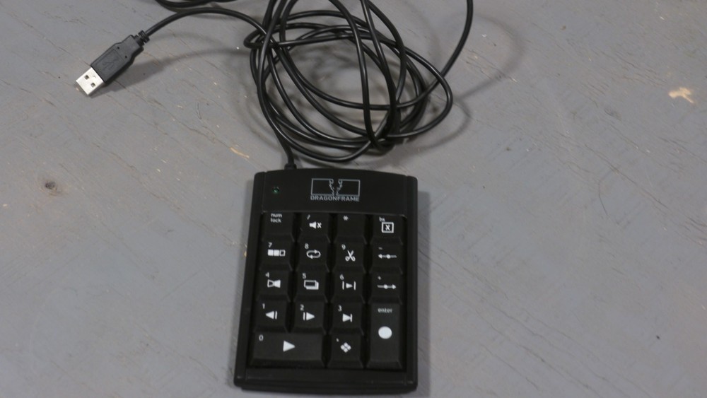 Dragonframe DZED USB Keypad DFK02 Stop Motion Animation No Software! FREE SHIP!