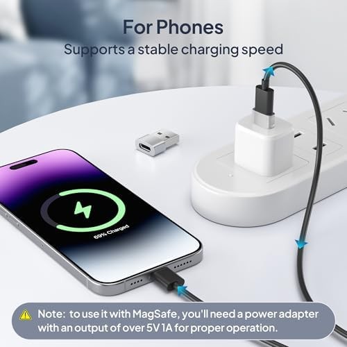 Basesailor USB C Car Charger Adapter 3 Pack for iPhone 16 Samsung