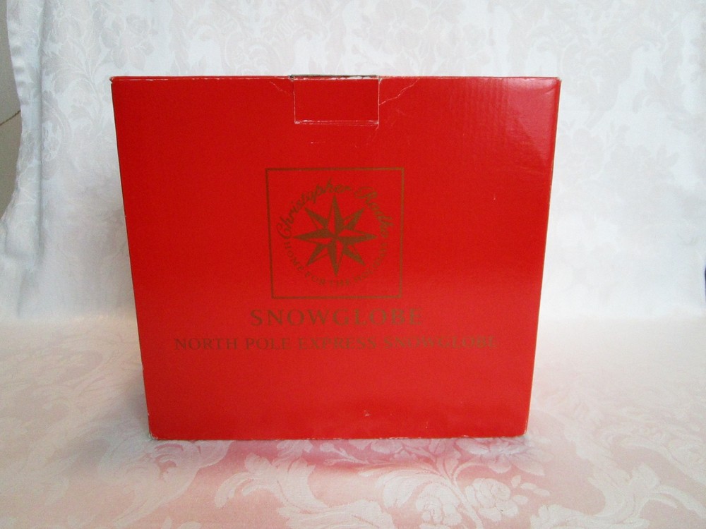 Christopher Radko North Pole Express Large Snowglobe