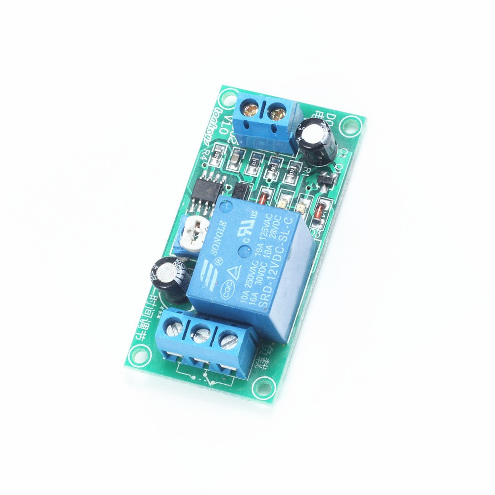 DC 12V NE555 0~60 Seconds Delay Timer Time Switch Adjustable Time Relay Module S