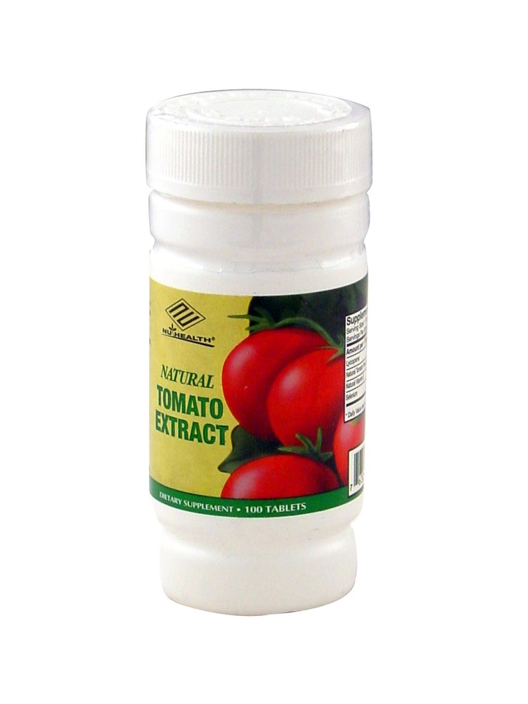 Natural Tomato Lycopene Extract Antioxidant Support 100 Tablets