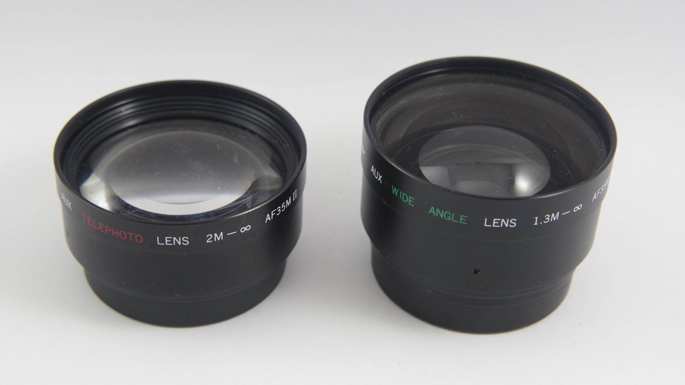 Kalimar Wide Angle-Telephoto Conversion Lenses for AF35M