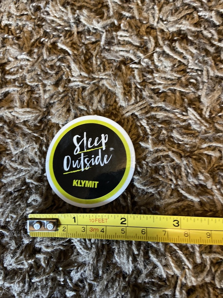 Klymit Round Sleep Outside Sticker Decal Climbing Backpacking Camping 2”