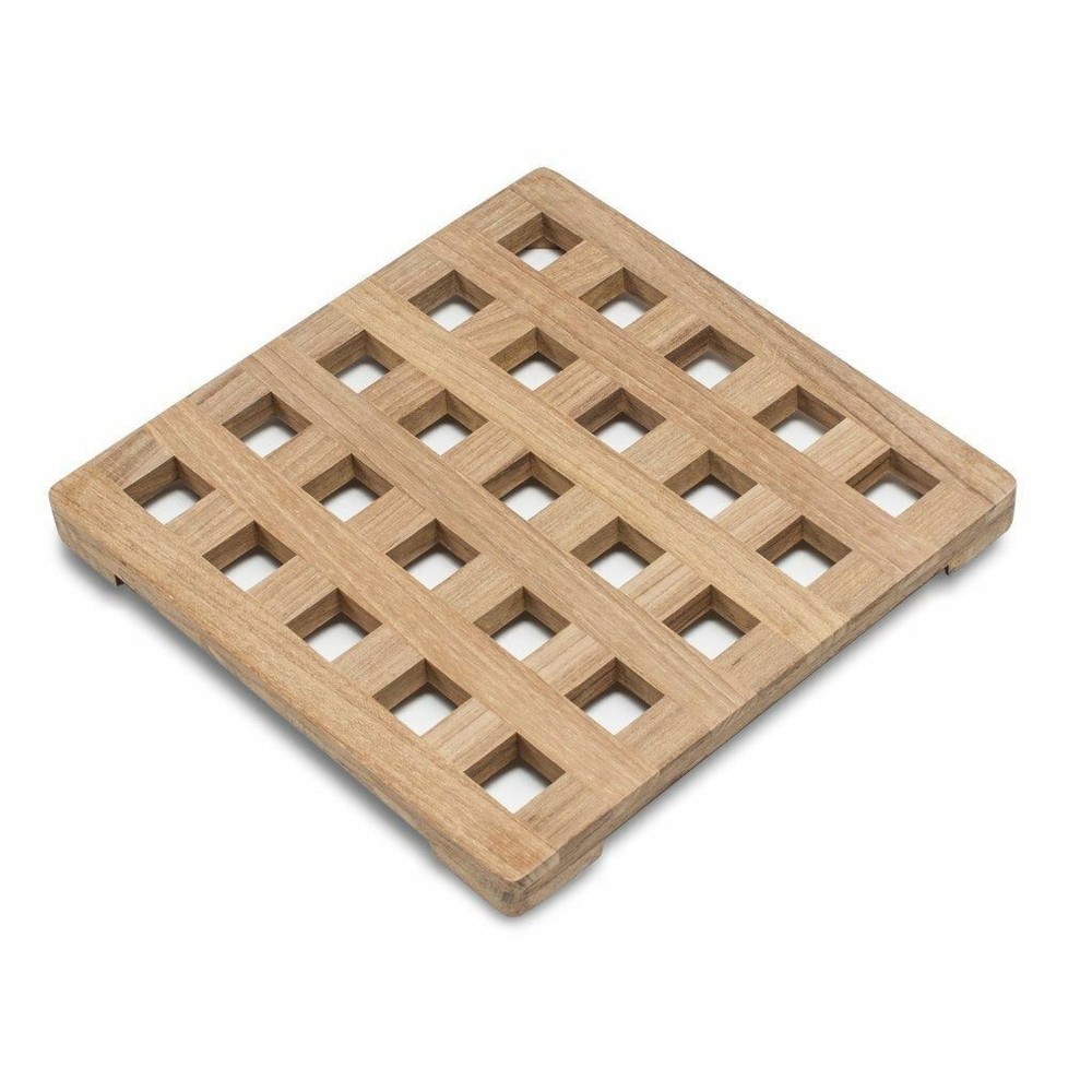 Teak Trivet 8"