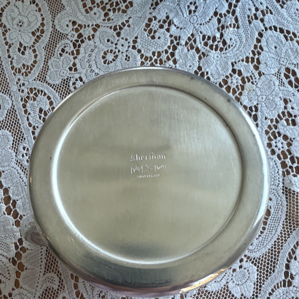 Sheridan Silverplate Pitcher Silver-Plated Jug Decorative Tableware