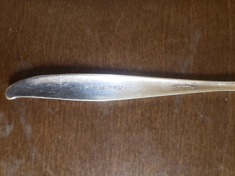 Oneida Community SILVER FLOWERS Silverplate 23 Assorted Pieces