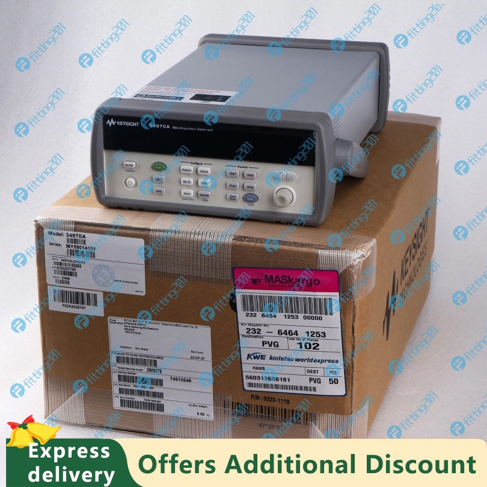 ONE NEW keysight 34970A data acquisition switch 34970A