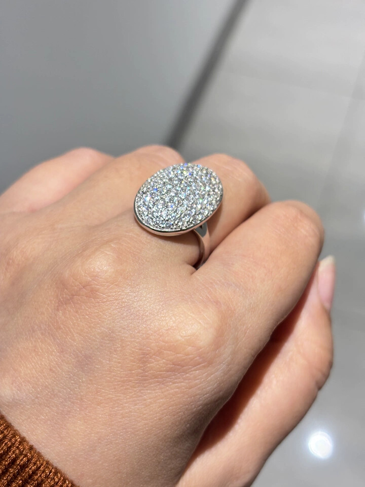 Twilight Bella Proposal Ring 925 Silver with Micro Set 5A Zircon Exquisite Ring