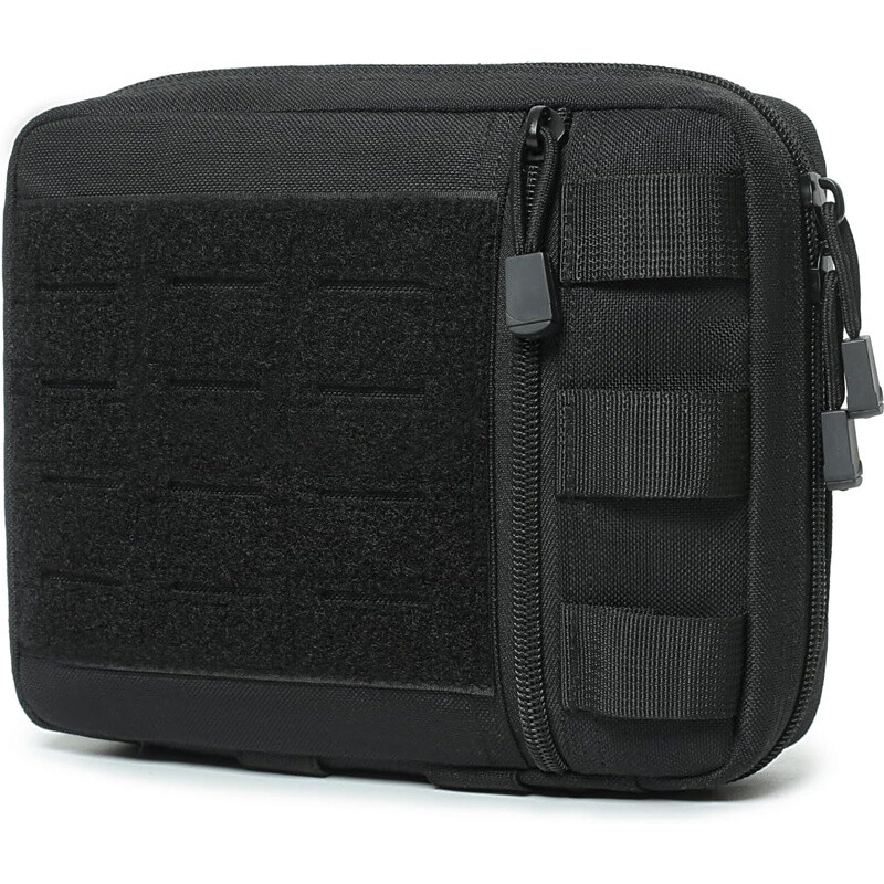 Laser-Cut Adjustable Molle Belt Pouch Organizer Durable Nylon Multi Compartment