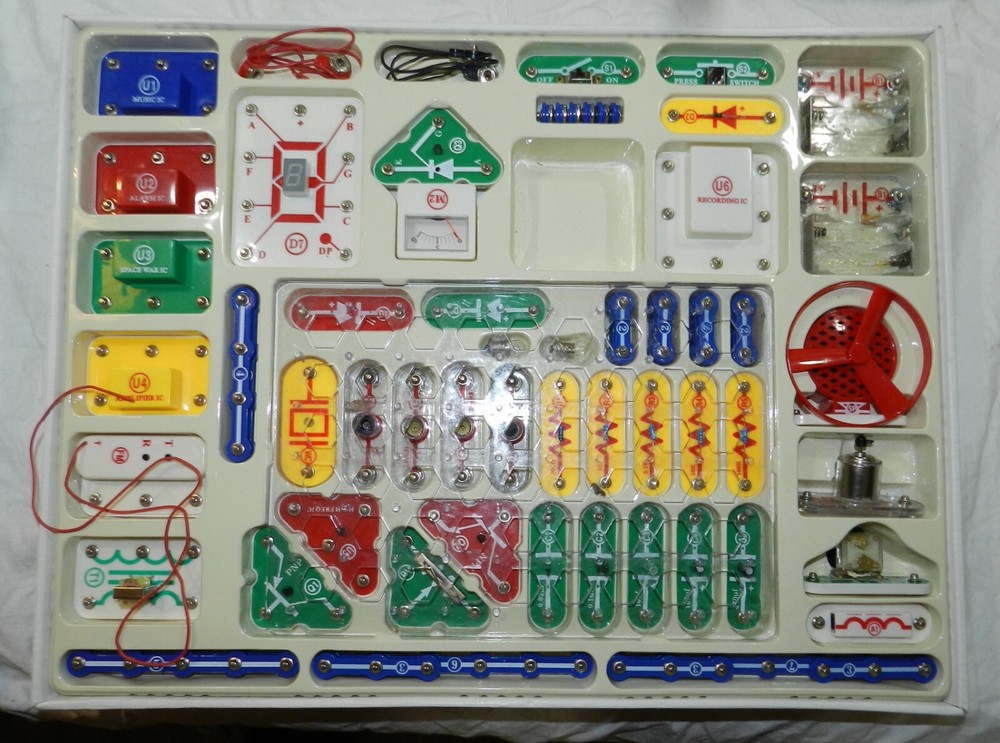 2 sets of Snap Circuits Electronic Learning sets - Pro and Junior