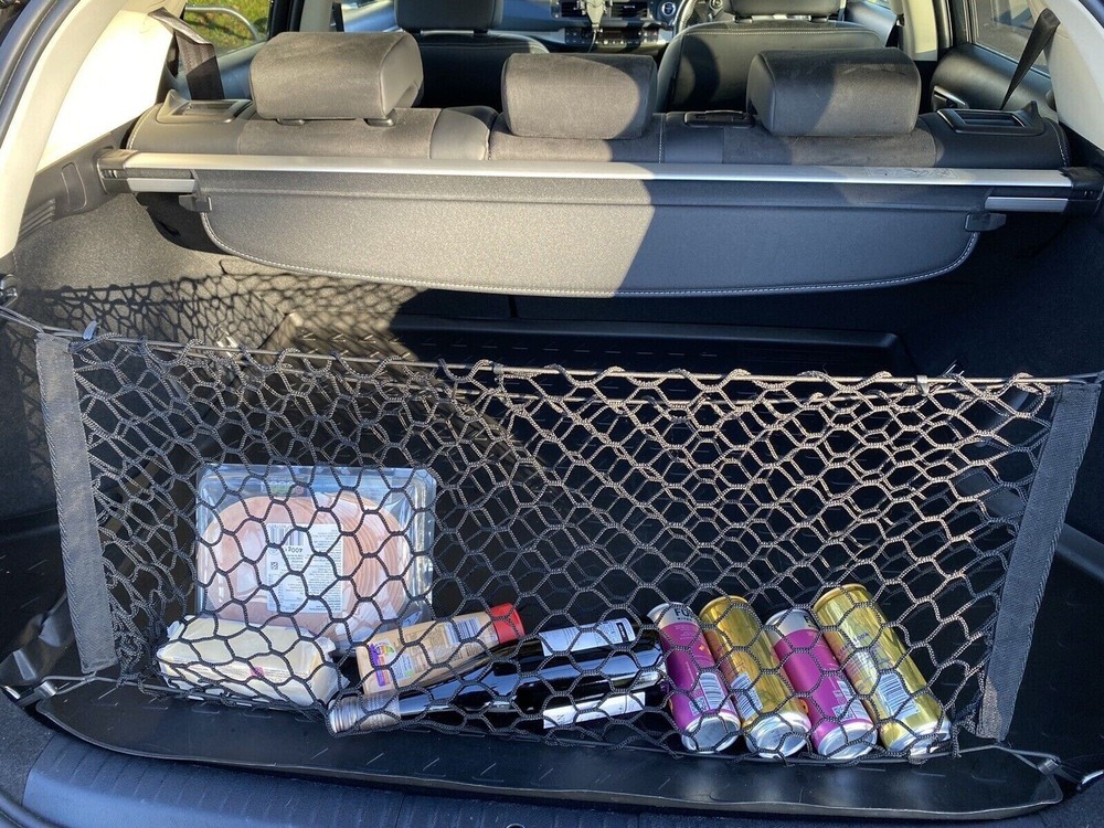 Rear Trunk Envelope Style Mesh Organizer Cargo Net for LEXUS CT200h 2011-2017