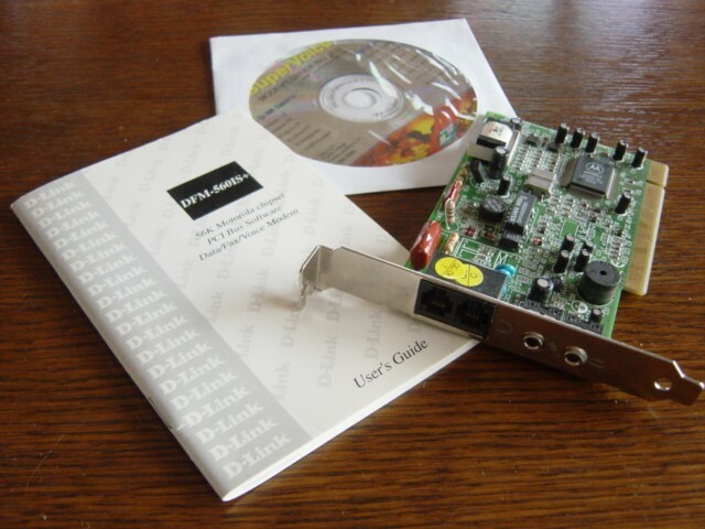 EC. D-LINK DFM-560IS 56K PCI MODEM/FAX - (USED)