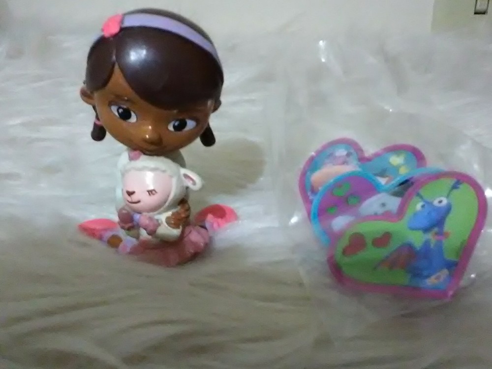 *DECOPAC* DOC MCSTUFFINS & LAMBIE* #17801  CAKE TOPPER  * 4 PIECE SET *
