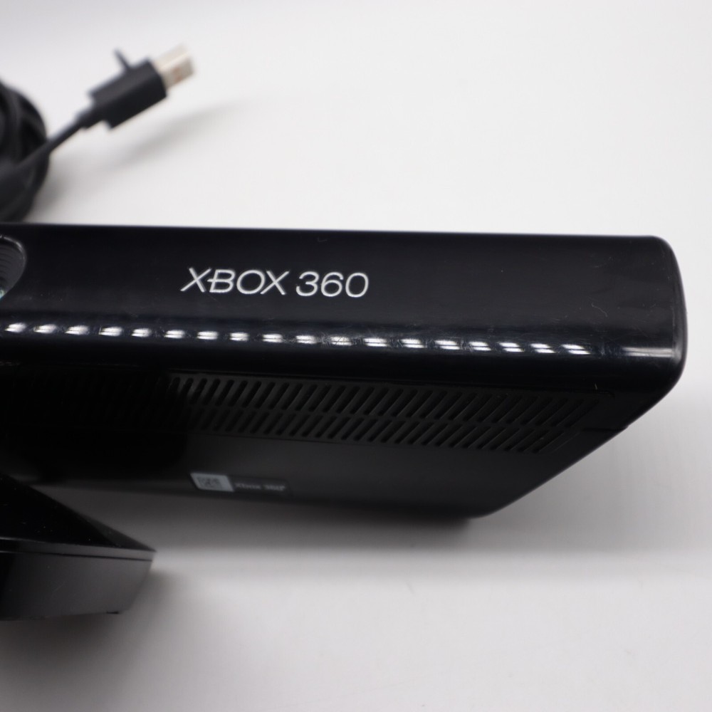 Genuine Microsoft XBOX 360 Kinect Sensor Bar Model 1414 Black with Power Adapter