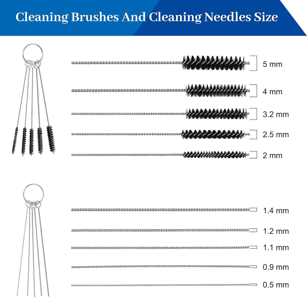 4 PCS Torch Tip Cleaner Set, Welding Torch Tip Cleaner with Drill Bit Torch Tip