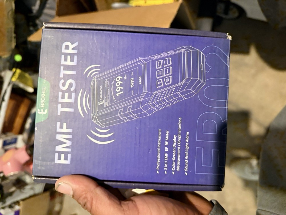 ERICKHILL ER02 EMF Meter Electromagnetic Field Radiation Detection Tool