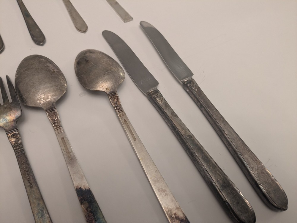 Vintage Community Silverplate Silver Plate Oneida Flatware Set Lot