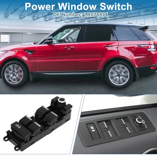 Power Window Switch No.LR078894 Front Left Driver Side Window Control Switch