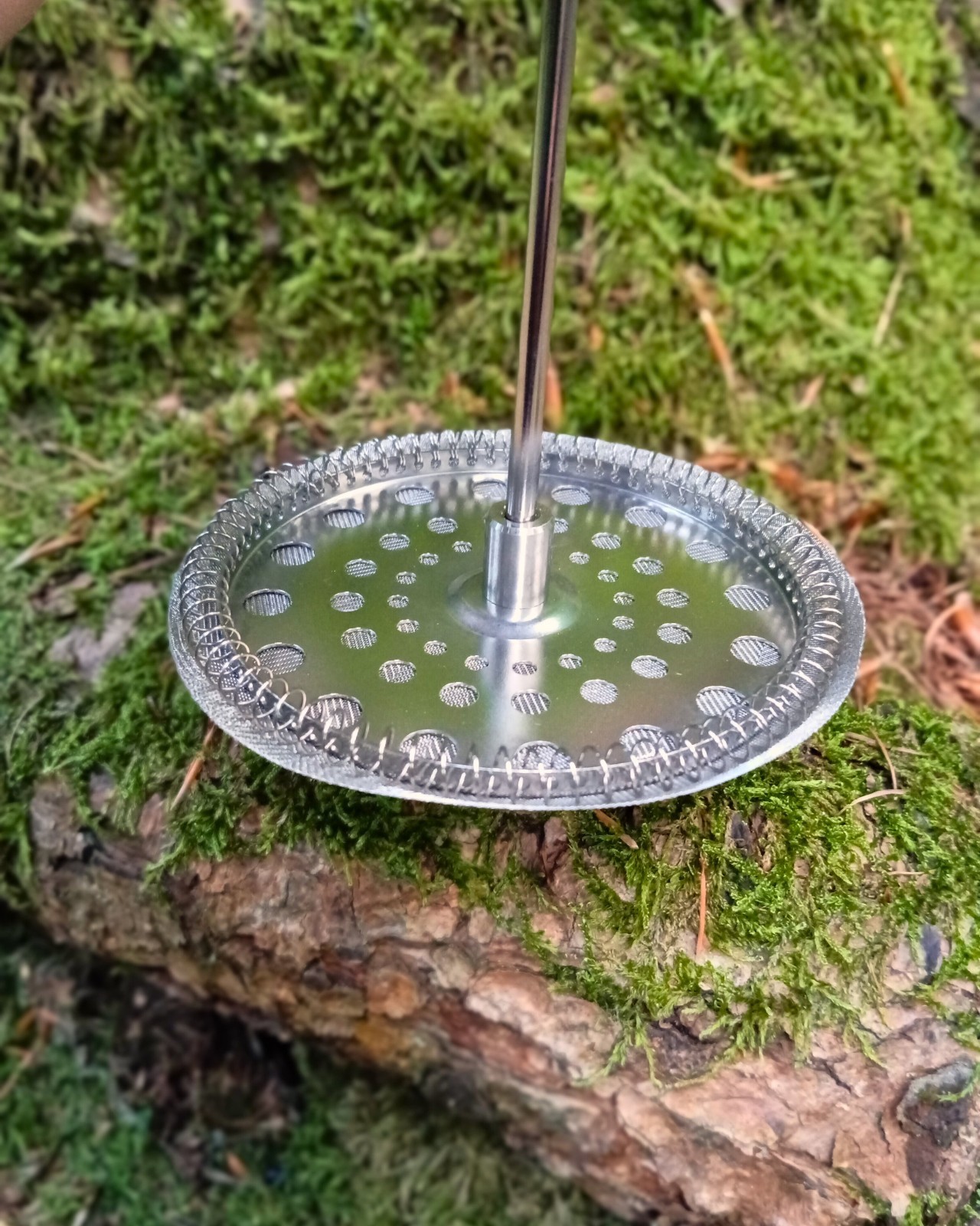 Pot/French Press 750ml - Titanium 3-in-1 Outdoor Coffee Treat Camping Bushcraft