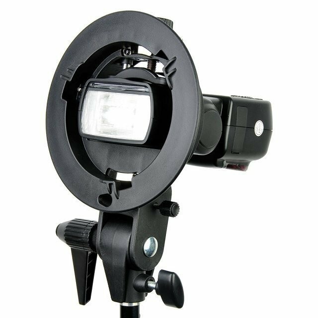 US Godox S-type Bracket Speedlite Adapter Holder Bowens for AD200 AD200Pro Flash